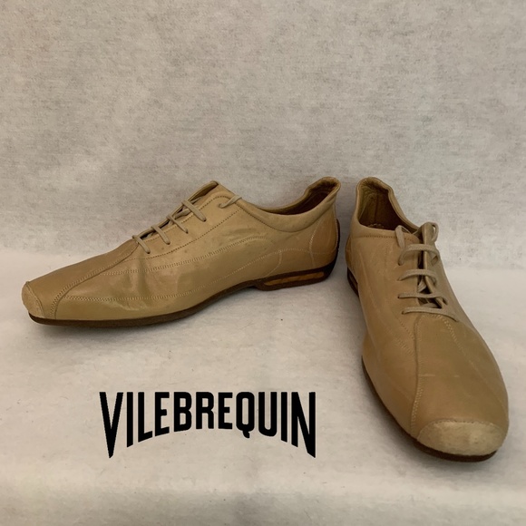 Vilebrequin Oxfords EU 42-44 / US 8.5 Made in France Leather with suede toes - Picture 1 of 7